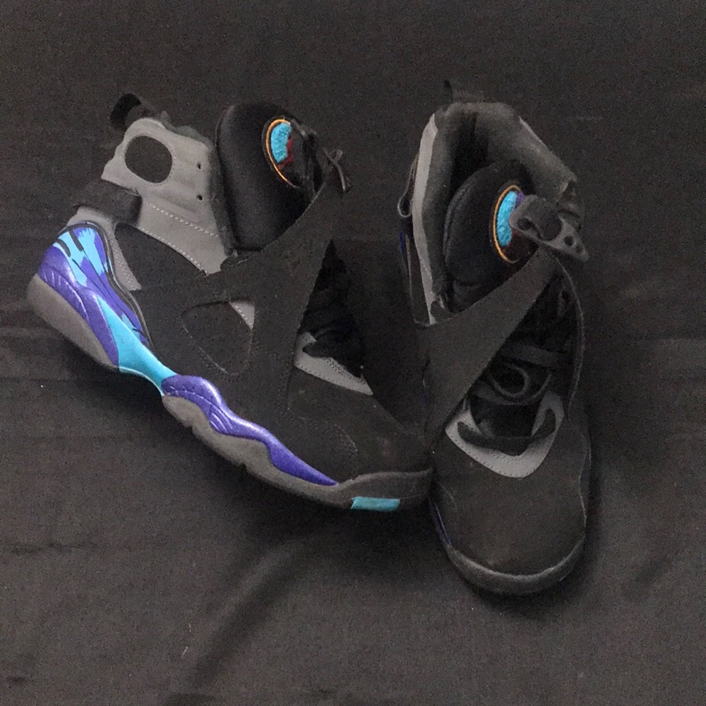Jordan Retro 8 Aqua size 6.5